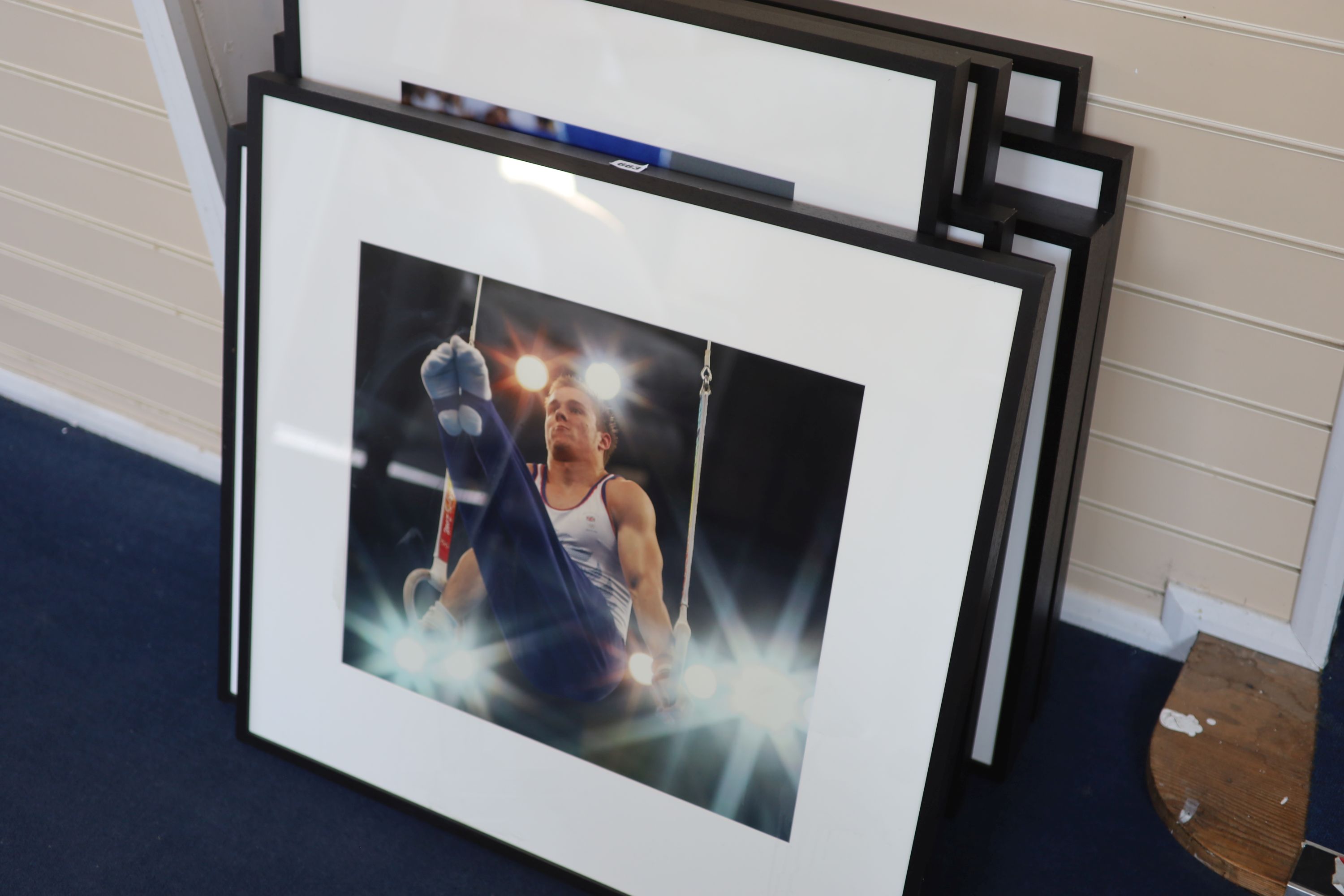 Ten assorted photographs of the Olympics and Olympic athletes, approximately 48 x 53cm